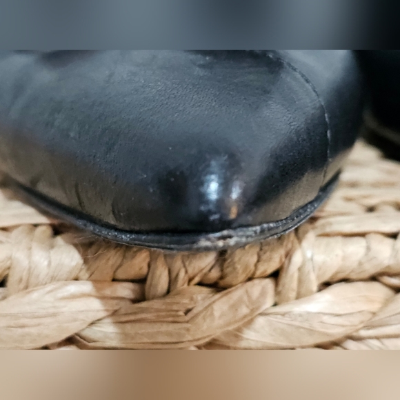 Sarah Flint Natalie Flats w Bow in Black Vachetta Size 10 (41) Made in Italy - Picture 10 of 16